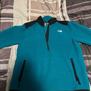 The North Face Teal Fleece Pullover
